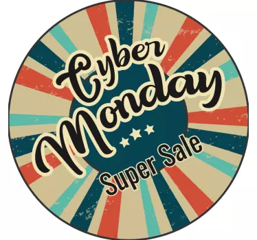 Sticker soldes panneau de vente en ligne - TenStickers