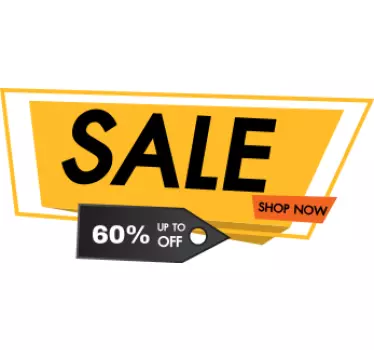 Sticker soldes annonce d'offre promotionnelle - TenStickers