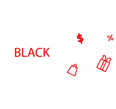 Sticker soldes affichage événement shopping - TenStickers