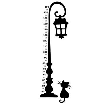 Sticker à mesure lampadaire enfant - TenStickers