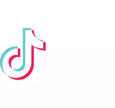 Sticker vitrine personnalisé Tiktok - TenStickers