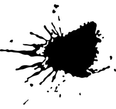Sticker tâche encre - TenStickers