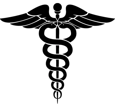 Sticker symbole médecine - TenStickers