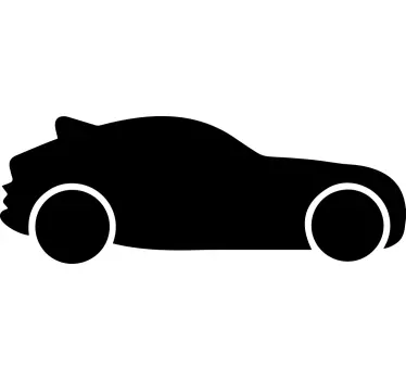 Sticker Mural Ardoise Conception de voiture de sport incroyable - TenStickers