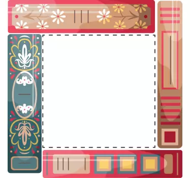 Sticker interrupteur conception sur le thème du livre - TenStickers