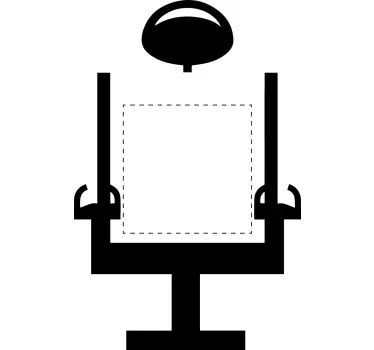 Sticker interrupteur lampe de chaise créative - TenStickers
