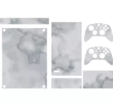 Sticker xbox couverture marbrée - TenStickers