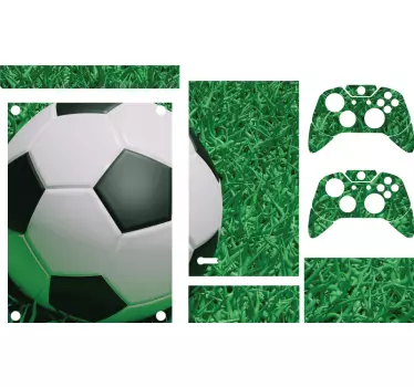 Sticker Xbox emballage de ballon de football - TenStickers