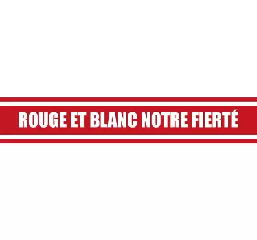 Sticker Mural Foot Standard de Liège hymne - TenStickers