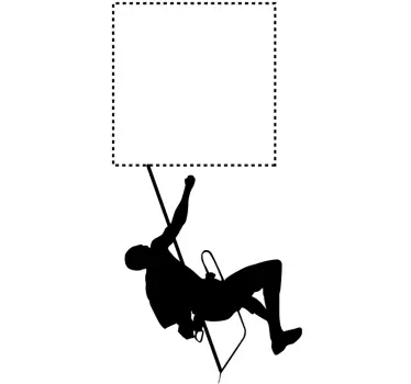 Sticker interrupteur escalade - TenStickers