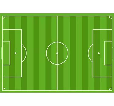 Sticker foot tableau au feutre terrain de football - TenStickers