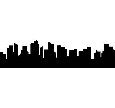 Sticker ligne d'horizon pour bureau - TenStickers