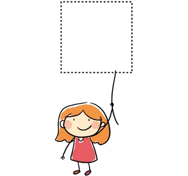 Sticker interrupteur fille - TenStickers