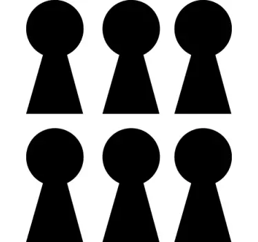 Sticker interrupteur serrure - TenStickers