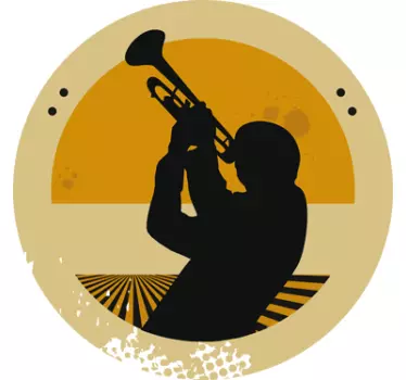 Sticker musique jazz - TenStickers