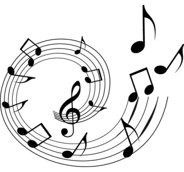 Sticker partition spirale - TenStickers
