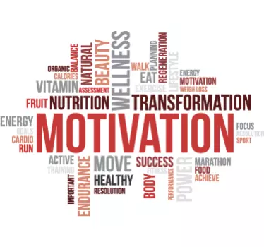 Sticker phrases motivation musculation - TenStickers