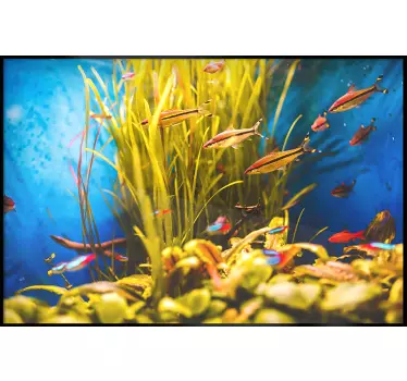 Sticker Maison Aquarium Marin - TenStickers