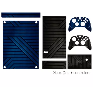 Sticker xbox effet métalique - TenStickers