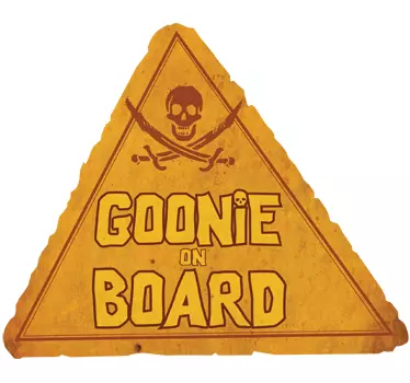 Autocollant bébé à bord goonie on board - TenStickers