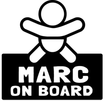 Sticker voiture personnalisable - TenStickers