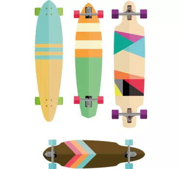 Stickers skateboard - TenStickers