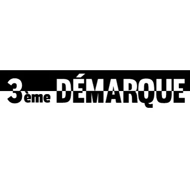 Stickers vitrine 3e  Démarque - TenStickers