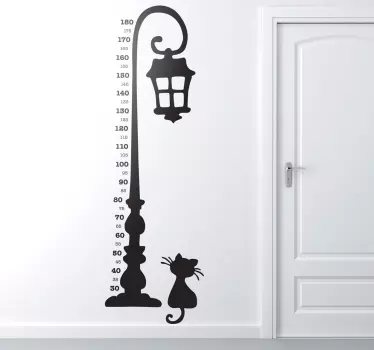 Sticker à mesure lampadaire enfant - TenStickers