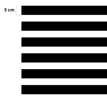 Sticker Pour Meuble Lignes Horizontales - TenStickers