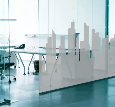Sticker ligne d'horizon pour bureau - TenStickers