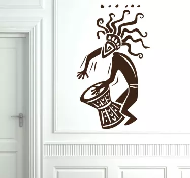 Autocollant mural danse africiane - TenStickers