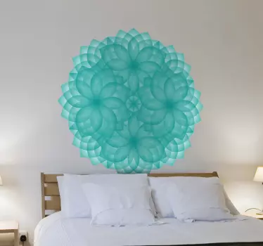 Autocollant mural kaléidoscope - TenStickers
