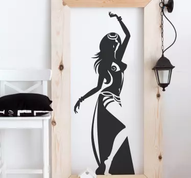 Sticker danse orientale - TenStickers