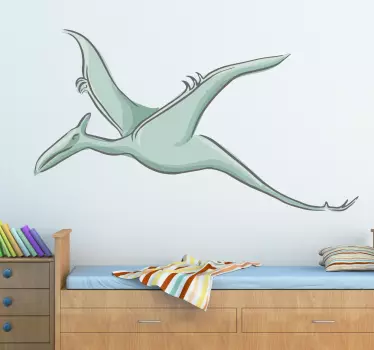 sticker dinosaure Ptérodactyle - TenStickers