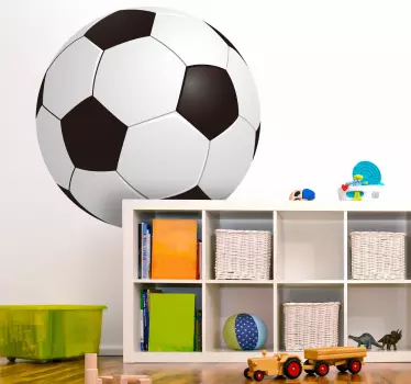 Sticker foot ballon de football - TenStickers