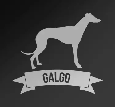 Sticker greyhound - TenStickers