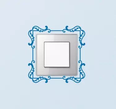 Sticker interrupteur contour - TenStickers