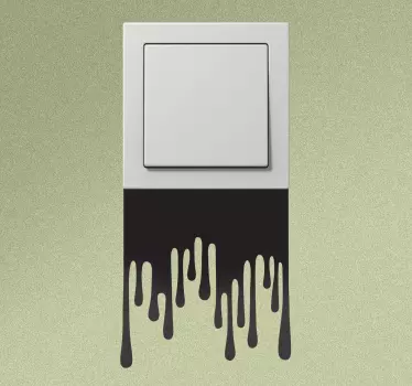 Sticker interrupteur tâche - TenStickers