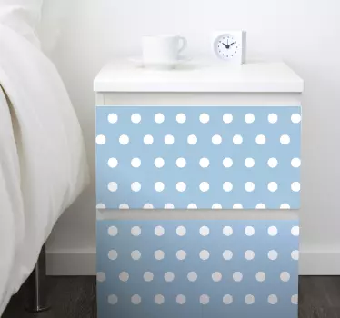Adhesif Ikea Motif à Pois - TenStickers