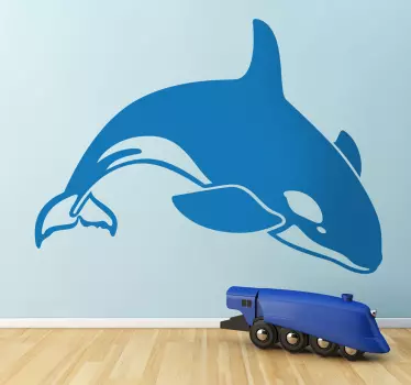 Sticker mural orque - TenStickers