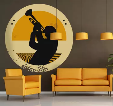 Sticker musique jazz - TenStickers
