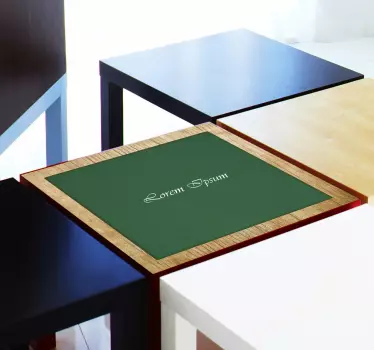 Adhésif meuble poker personnalisable - TenStickers