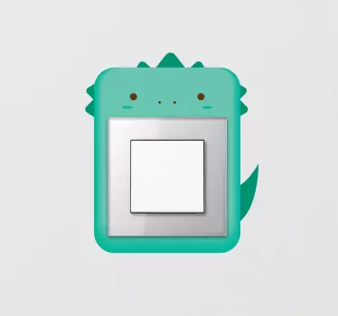 Sticker pour interrupteur petit dinosaure - TenStickers