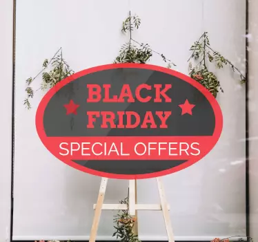 Sticker soldes panneau d'événement promotionnel - TenStickers