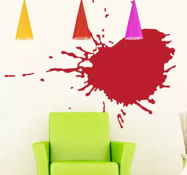 Sticker tache mur sale - TenStickers