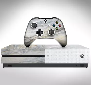 Sticker xbox effet marbre clair - TenStickers