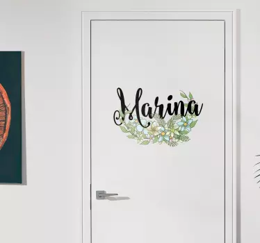 Sticker végétal personnalisable - TenStickers