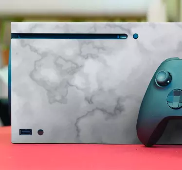 Sticker xbox couverture marbrée - TenStickers