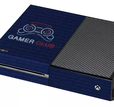 Sticker xbox design club de gamers - TenStickers