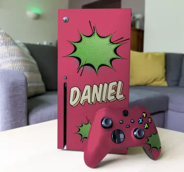 Sticker xbox Étiquettes style comic - TenStickers